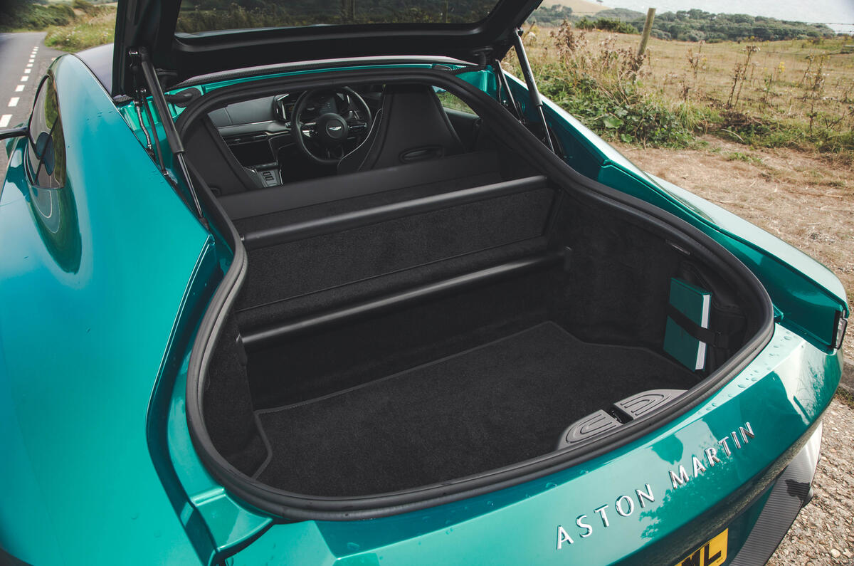 Aston Martin Vantage RT 2024 review boot 0181